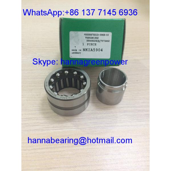 NKIA5904- XL / NKIA5904 Angular Contact Ball Bearing / X - life Needle Roller 20*37*23mm