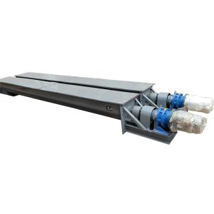 Wood Chips Dia 315mm U Trough Screw Conveyor