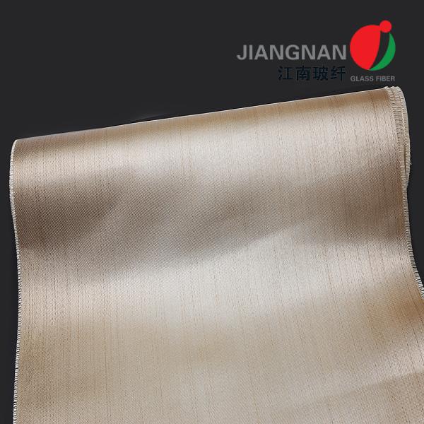 Buy High Strength Satin Heat Treated Woven Glass Cloth For Fireproofing at wholesale prices