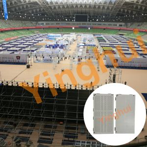 PP Plastic High Bearing Weight Modular Event Floor Stadium Event Grass