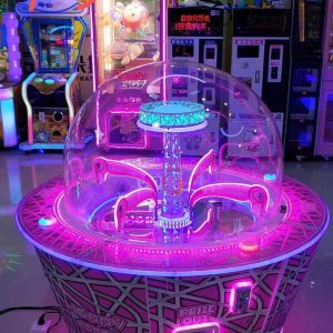 250W Coin Operated Claw Machine Automatic Candy Lollipop Vending Machine