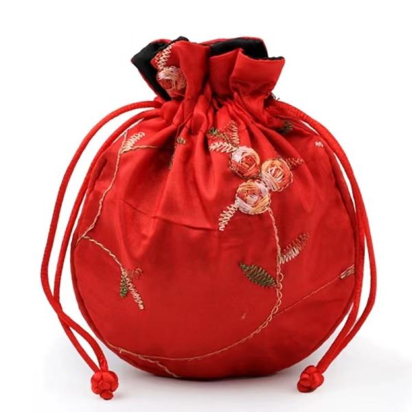 Manufacturers cross-border sales wholesale jewelry bag flocking pocket beautiful atmosphere