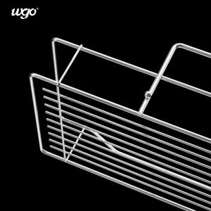 No Drilling Hole Needed Stainless Steel Bathroom Shower Caddy Self Adhesive