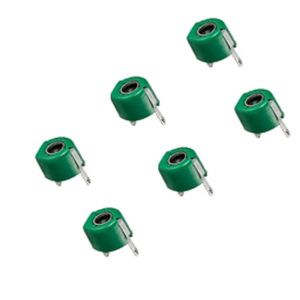 Quality Adjustable 6mm Ceramic Trimmer Capacitor Green 30pF 100V for sale