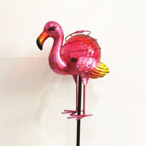 Solar Powered Garden Decoration for Outdoor Peacock Flamingo Various Birds