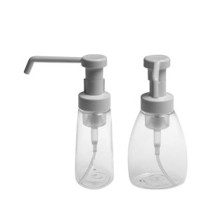 Quality 250ml Cosmetic Empty Disinfectant Bottle Foam Pump With Dispenser for sale