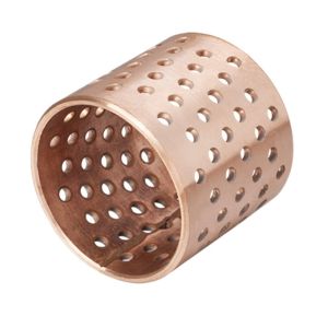 CuSn8 Wrapped Bronze Bushing With Holes