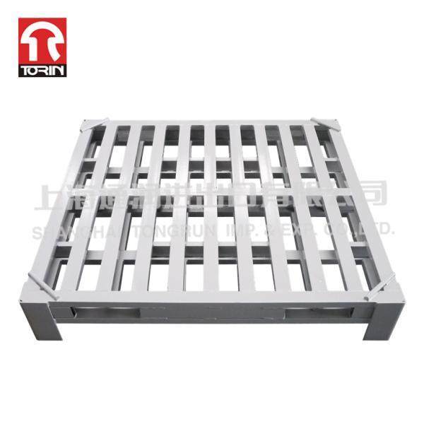 Torin LH02 Heavy Duty Storage Thickened Aluminum Alloy Tray Metal Pallet Wire Mesh Pallet Container