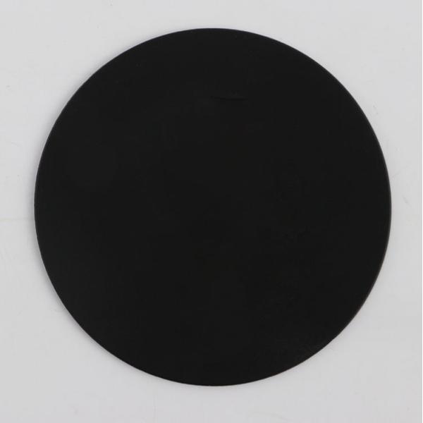 Hotel Coaster with Bottle Opener Round Shape Soft Rubber Material Fire Paint Seal Pad