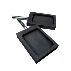 ISO9001 Customizable Carbon Graphite Molds With Handle Coating Casting Molds