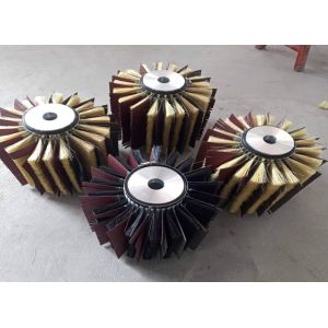 Customizable Size Sandpaper Sisal Roller Brush For Polishing Jeans