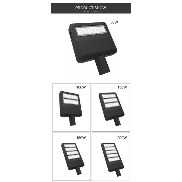 Energy Saving Outdoor Led Street Lights Black Module Design 150w 200w 250w