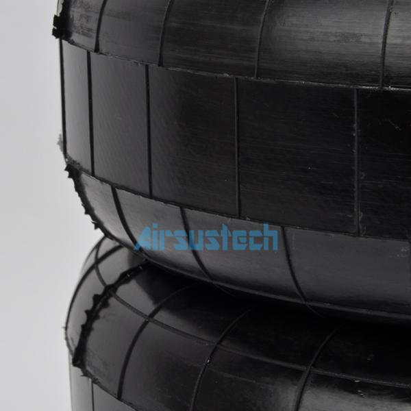 Rubber Triple Convoluted Air Spring Damper 10''×3 Contitech FT 210-32 DS Norgren M/31103