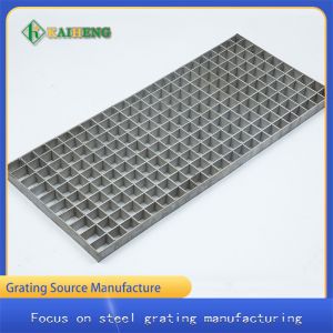 Q235 High Bearing metal Galvanized Steel Grid Panels Grating Customized