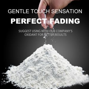 Professional Unscented Hair Bleaching Powder with Developer