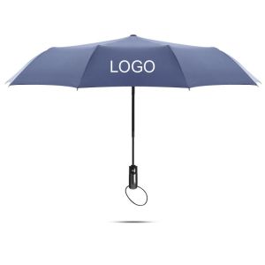 Fully Automatic 10 bone Folding Advertising Umbrella Logo Customized