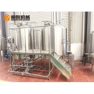2 Vessels Brewhouse Microbrewery Brewing Equipment Electrical Heating Use