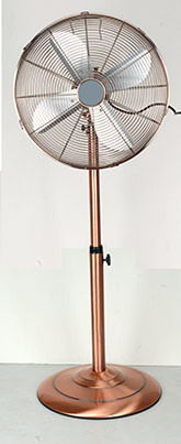 Buy 16 Inch CE Electric Stand Fan Horizontal Oscillation 4 Metal Blade For Home at wholesale prices