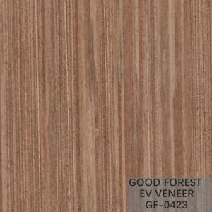 Engineered Custom Wood Veneer Panels Irregular Texture For Decoration ISO