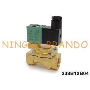 China ASCO Type SCE238D002 1/2'' Brass Solenoid Valve 24V 110V 220V AC DC on sale