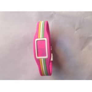 LED watch, fashion design, japanese movement, 3atm water resistant