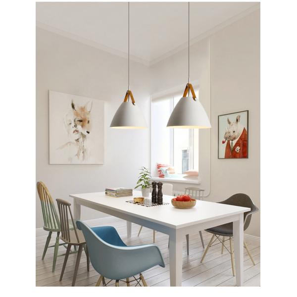 Restaurant Pendant Lighting Kitchen Pendant Lamp Dining room LED Light Black White Loft Lamp(WH-VP-193)