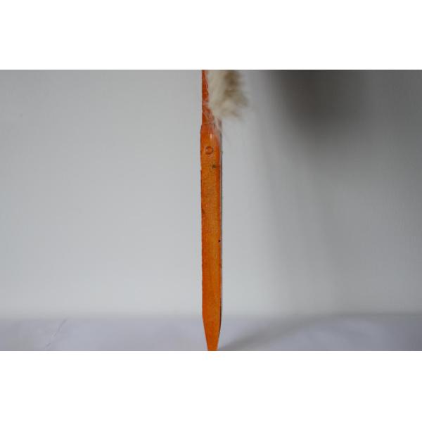 Single Row Bristle or Horsehair Red Paintting Wood Handle Bee Brush