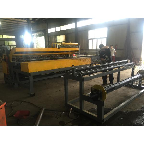 Buy High Accuracy Line Auto Feeding Wire Welding Mesh Machine For 48 Warp Quantity at wholesale prices