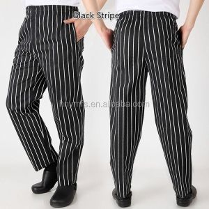 Anti Wrinkle Anti Pilling Unisex Kitchen Cargo Pants Breathable