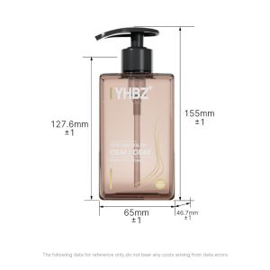 Custom Plastic Lotion Bottle 300ml Hand Sanitizer Shampoo Pump Bottle