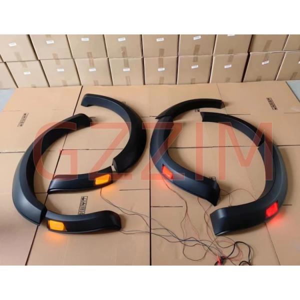 Ford Ranger T9 2022 Auto Plastic Black Fender Flares Car Door Protector Fender Cover