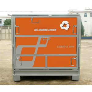 Hot Dip Galvanized Stainless Steel IBC Tank Powder Coated Metal IBC Tote