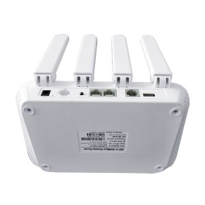 Dualband Mesh Wifi 6 Router Unlock IPQ6000 Chipset 802.11AX White Color Plastic