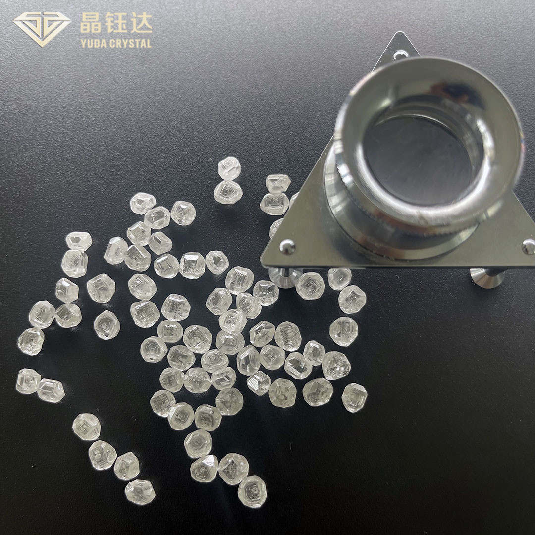 White HPHT Rough Lab Grown Diamonds Loose Lab Diamonds 0.03ct To 20.00ct