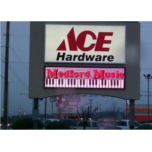 Front Service IP65 RGB SMD3535 P10 Led Display Module