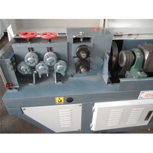 Numerical Control Steel Wire Straightening Machine , Rebar Rod Straightening And