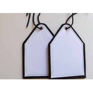 Dye Sublimation Blank Car Freshener Hanger Tag For Personalized Printing