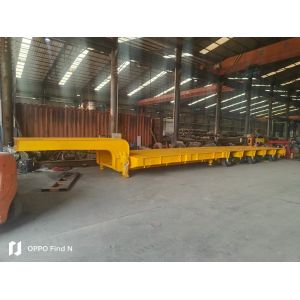 Customizable Steel Multi Axis CIMC Lowbed Semi-Trailer Truck Trailers