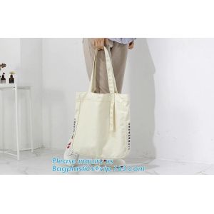 Promotional customized 12 oz canvas shopping tote bags with logo imprinted