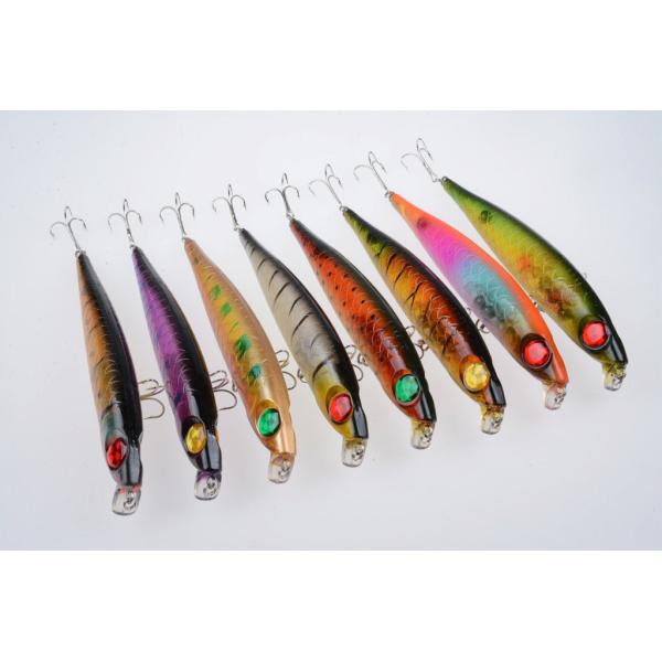 8 Colors 17.50CM/39.20g 2#Hooks Perch,Crucian,Culter Alburnus Big Minnow Lure