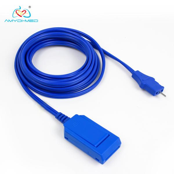 Buy High Frequency Electrosurgical Plate Cable 3m Blue TPU Material at wholesale prices