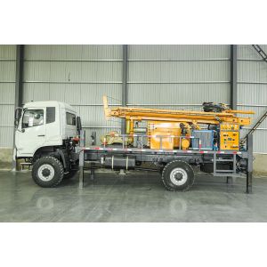 GL500T 500m Hydraulic Truck Mounted Water Well Drilling Rig