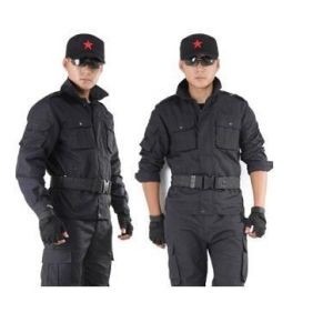 235gsm TC Ripstop Fabric in Dark Green for Security Uniform Customized Color