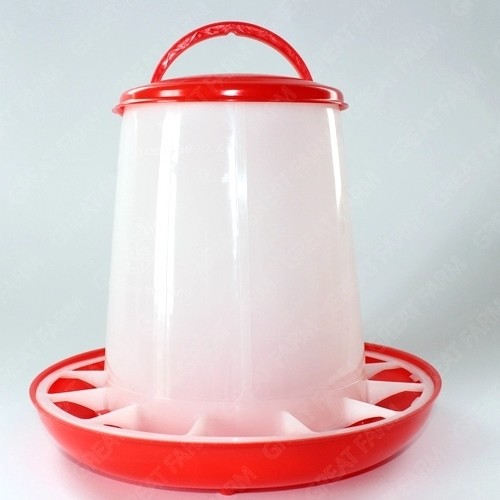 Buy Hens Birds Plastic 1.5kg Poultry Feeder Drinker at wholesale prices