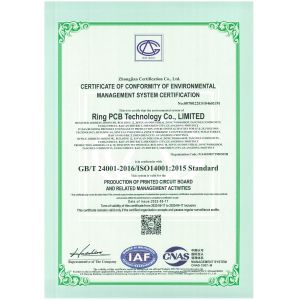 Ring PCB Technology Co.,Limited Certifications