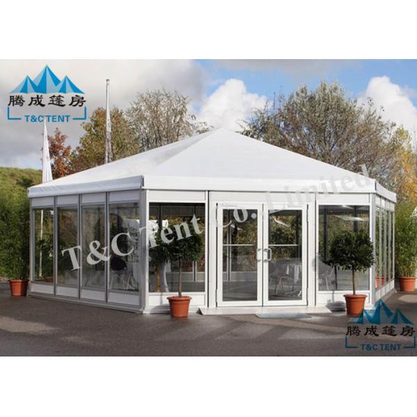 Pagoda Shape Commercial Party Tents Tear Resistant With Light Frame Steel Structure