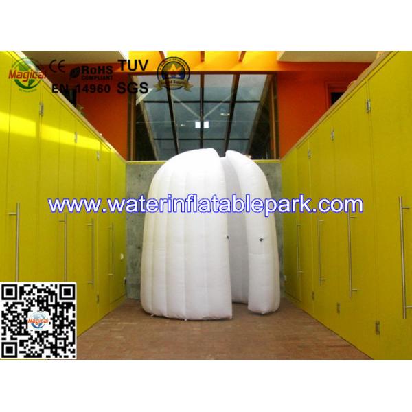 Buy Commercial Beautiful Inflatable Lighting Tent / Bubble Camping Tent With LED at wholesale prices