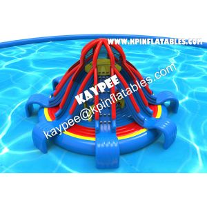 Inflatable octopus multiple Water slide for Aqua Park