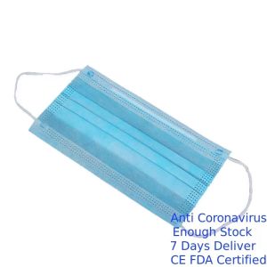Hypoallergenic Disposable Non Woven Face Mask Dust Prevention / Sterilization