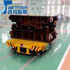 Heavy Load Electric Transfer Trolley Running on Rail